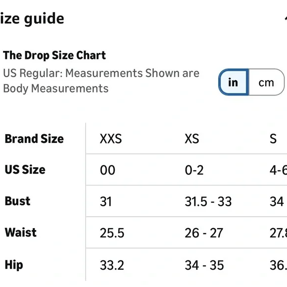 💙 Staples by The Drop Sky Blue Ribbed Midi Dress – XXS – Viscose/Nylon Blend - Picture 7 of 7